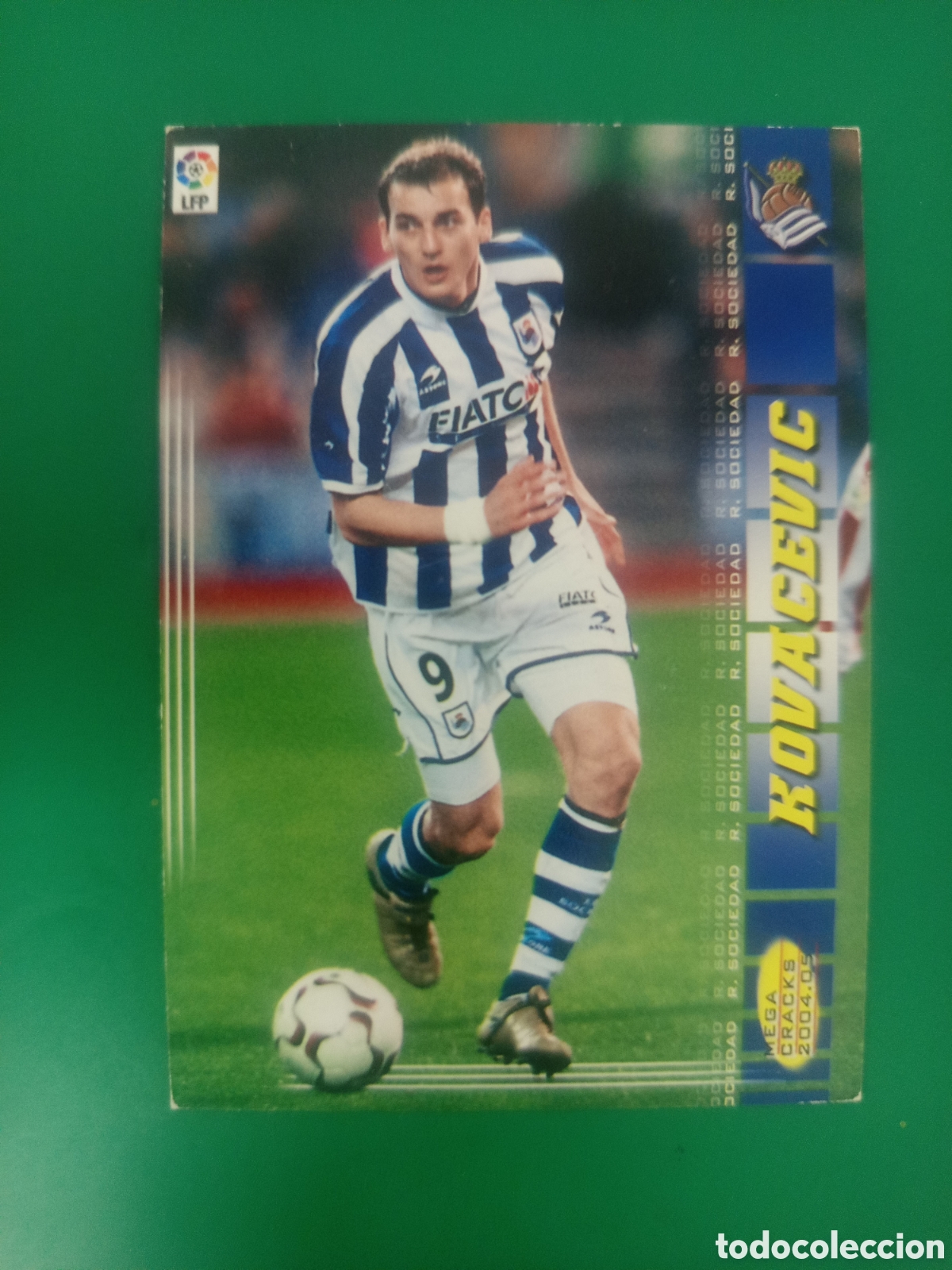 Cromos de f&uacute;tbol: ❇️ CROMO ⚽ KOVACEVIC REAL SOCIEDAD MEGACRACKS MGKS 04 05 2004 2005 PANINI SPORTS ❇️