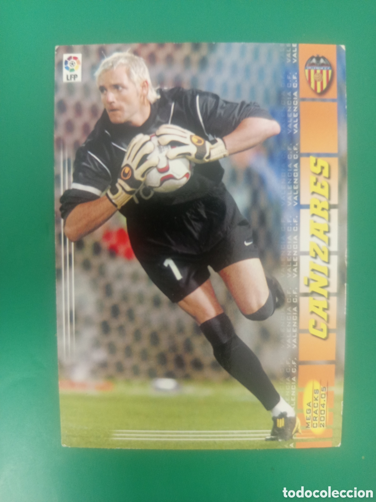 Cromos de f&uacute;tbol: ❇️ CROMO ⚽ CA&Ntilde;IZARES VALENCIA MEGACRACKS MGKS 04 05 2004 2005 PANINI SPORTS ❇️