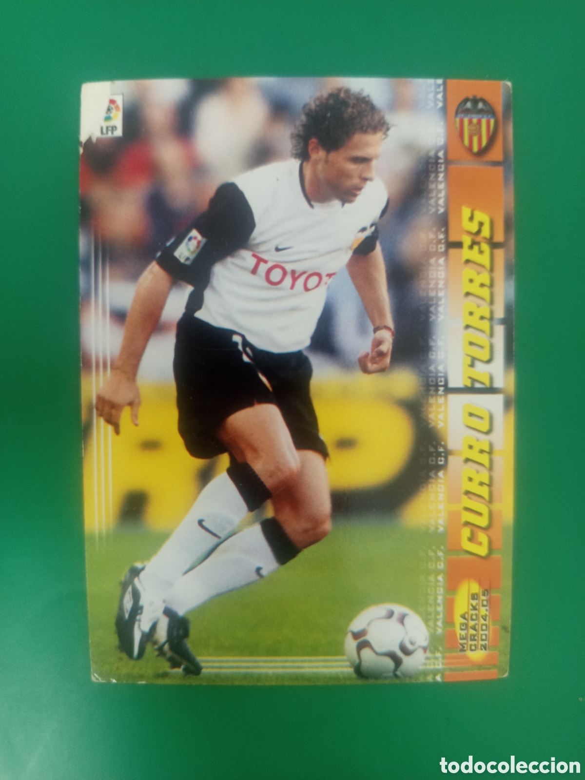Cromos de f&uacute;tbol: ❇️ CROMO ⚽ CURRO TORRES VALENCIA MEGACRACKS MGKS 04 05 2004 2005 PANINI SPORTS ❇️