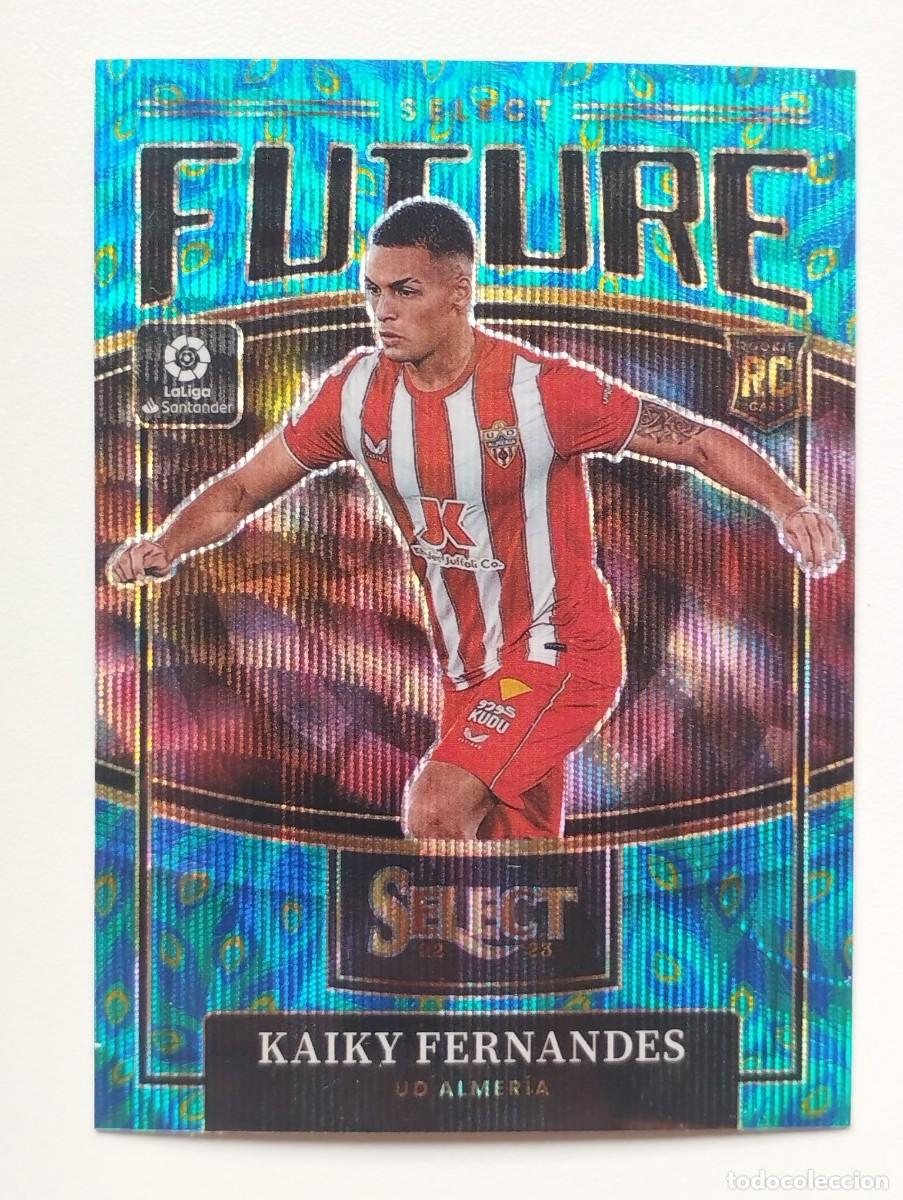 Cromos de f&uacute;tbol: CROMO CARD PANINI SELECT LA LIGA 2022 2023 22 23 FUTURE 1 KAIKY FERNANDES RC ROOKIE BLUE ALMERIA