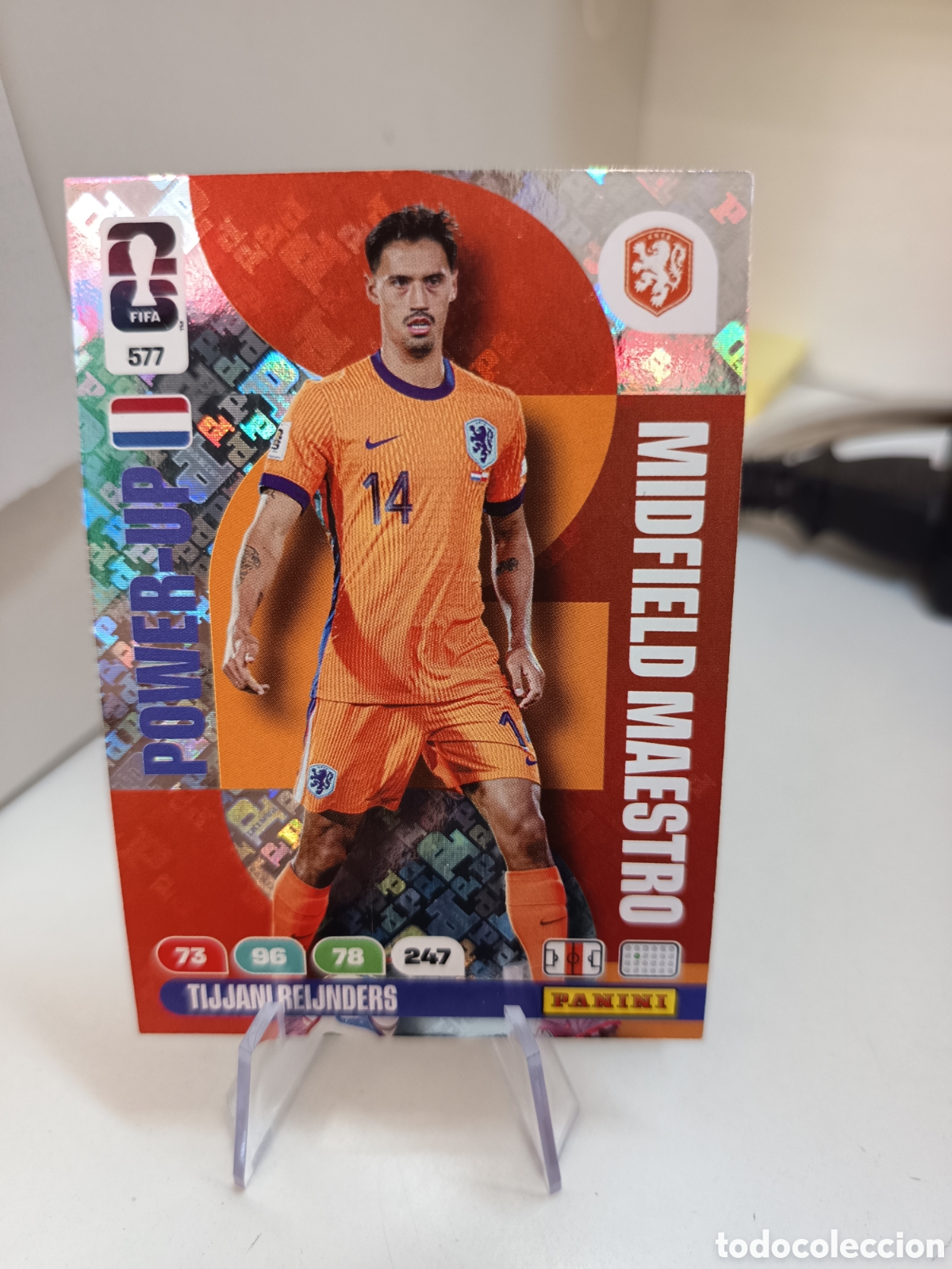 Cromos de f&uacute;tbol: 577 TIJJANI REIJNDERS ADRENALYN WORLD CUP 2026 MUNDIAL