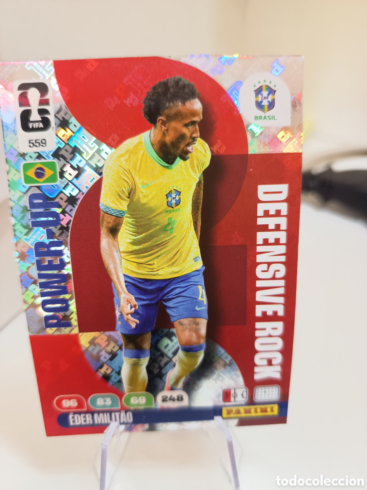 Cromos de f&uacute;tbol: 559 EDER MILITAO ADRENALYN WORLD CUP 2026 MUNDIAL