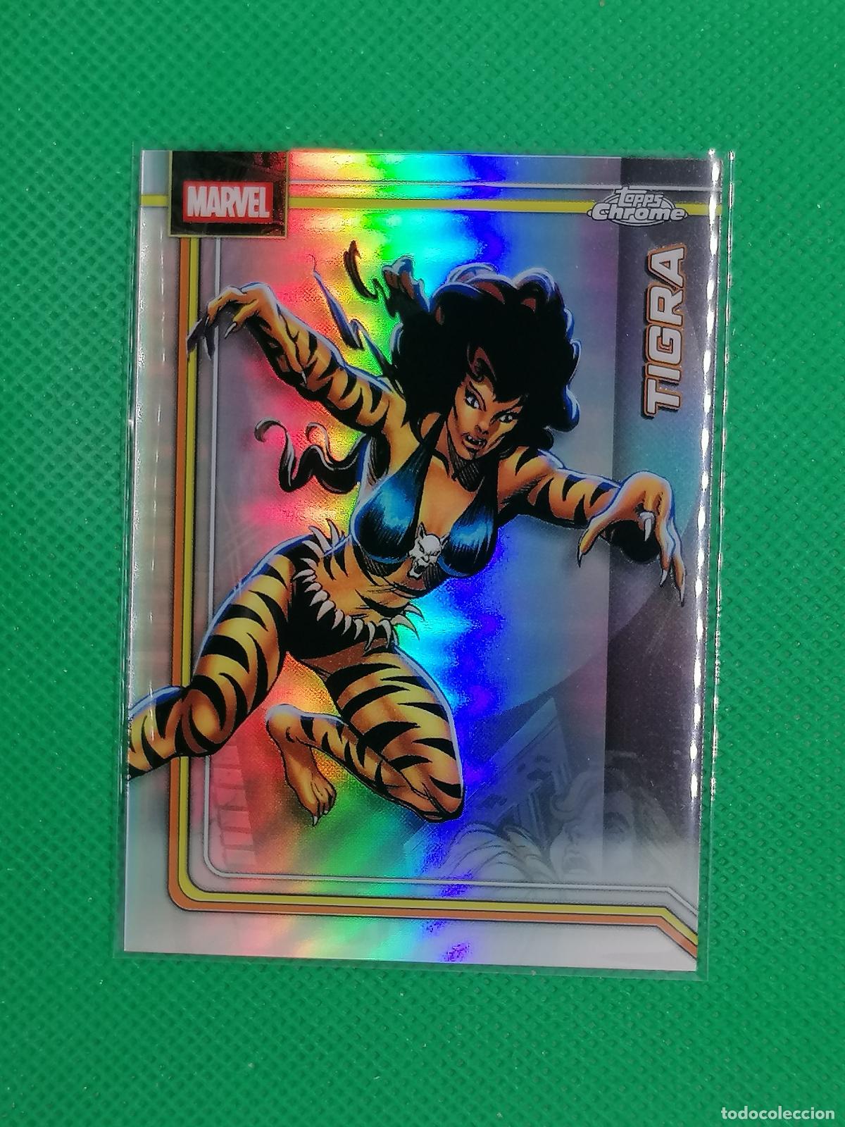 Cromos de f&uacute;tbol: 179 TIGRA REFRACTOR ⚽ TOPPS CHROME MARVEL 2026 ⚽