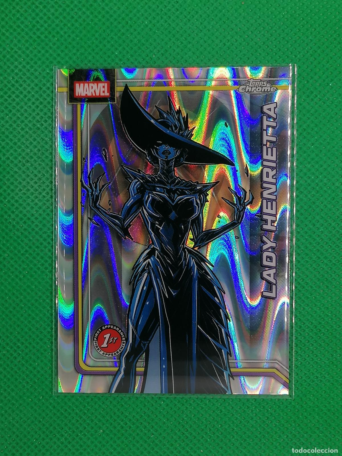 Cromos de f&uacute;tbol: 130 LADY HENRIETTA RAYWAVE ⚽ TOPPS CHROME MARVEL 2026 ⚽