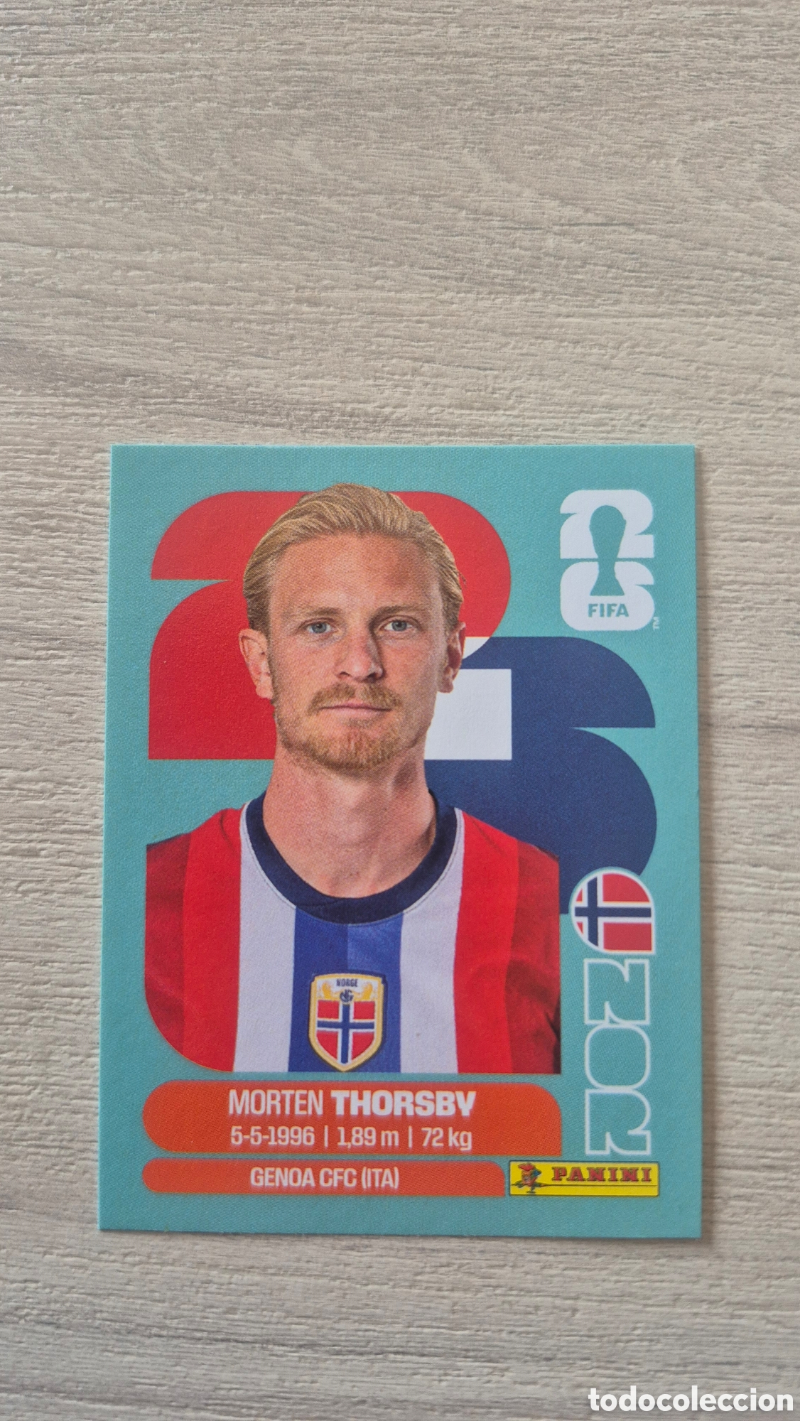 Football Stickers: NOR9 Thorsby FIFA World Cup 2026