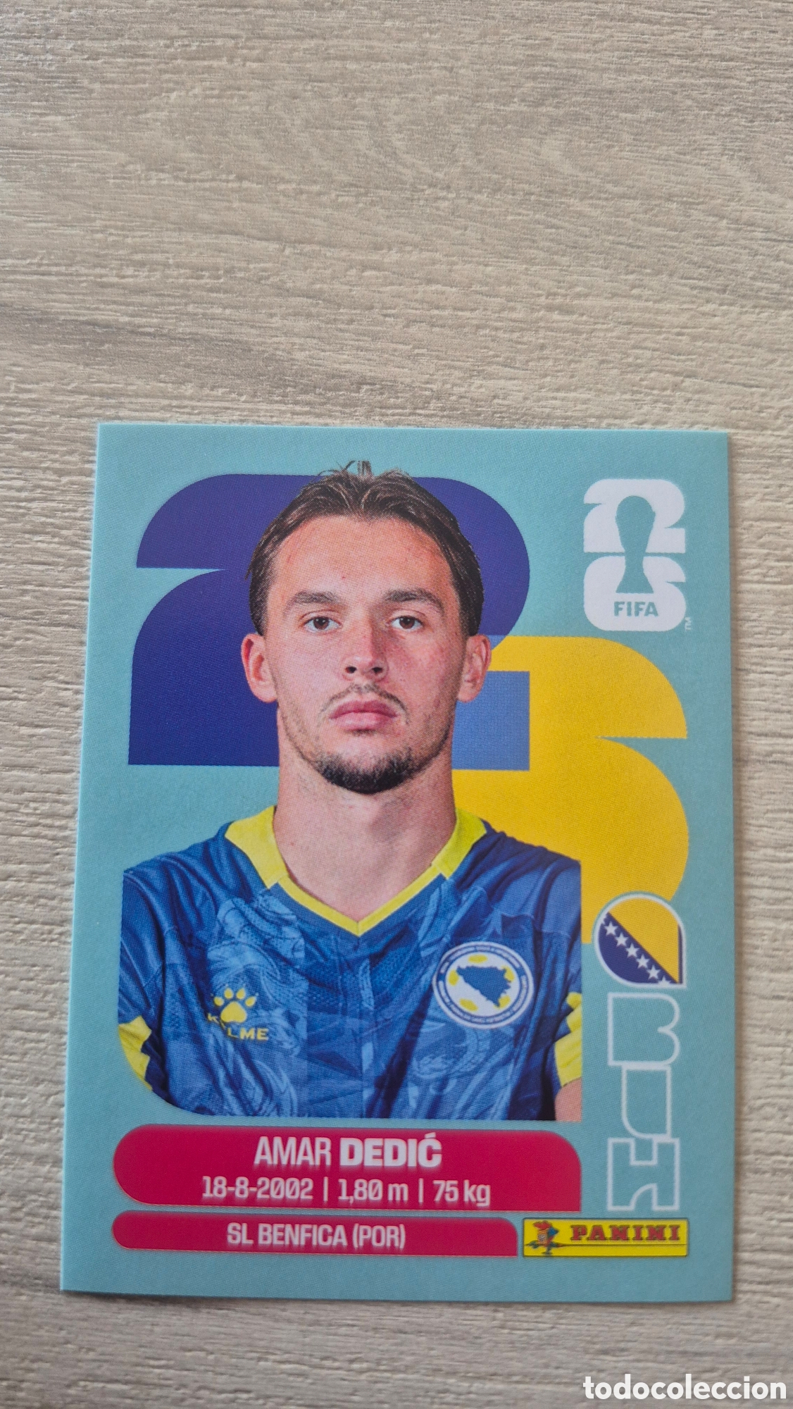 Football Stickers: BIH3 Dedić FIFA World Cup 2026