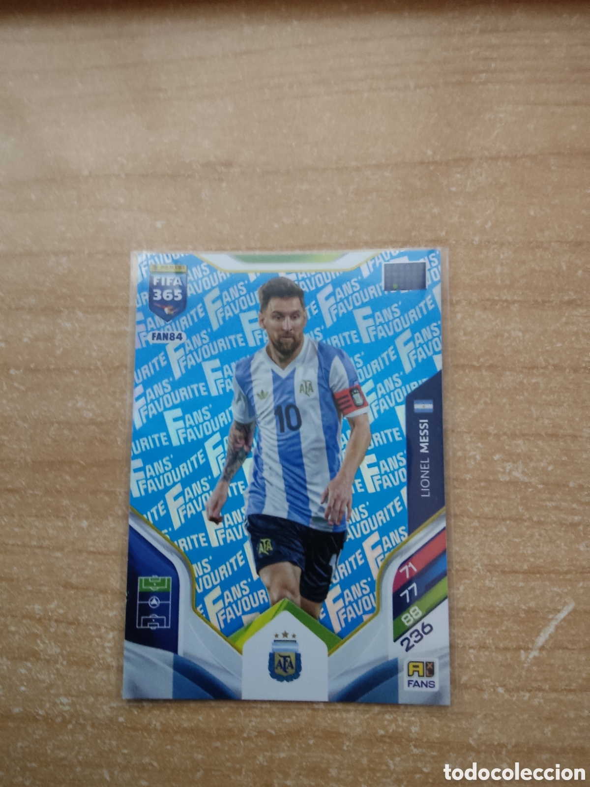 Football Stickers: FAN84 LIONEL MESSI ARGENTINA FIFA 365 ADRENALYN 2026