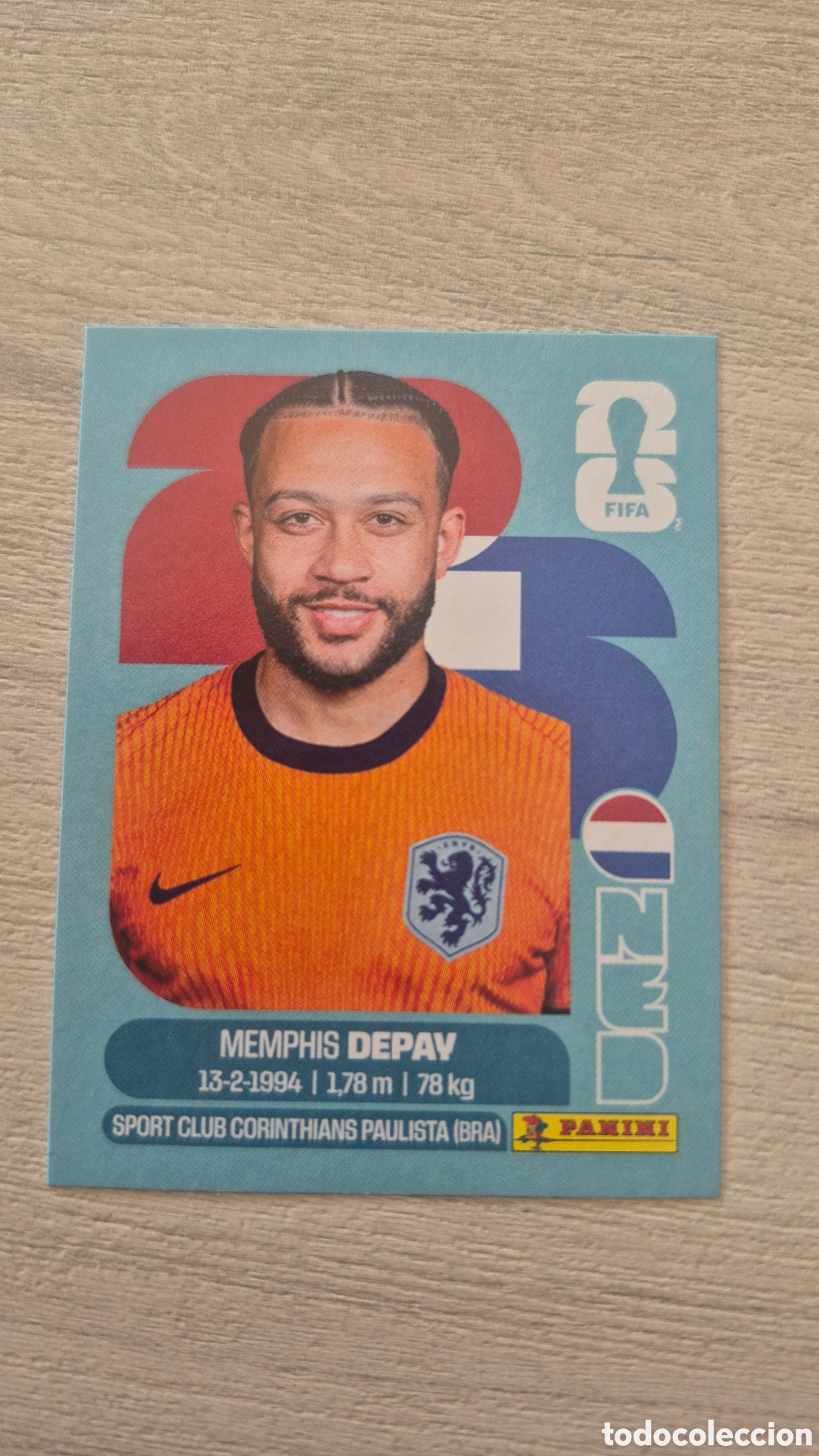 Football Stickers: NED17 Depay FIFA World Cup 2026