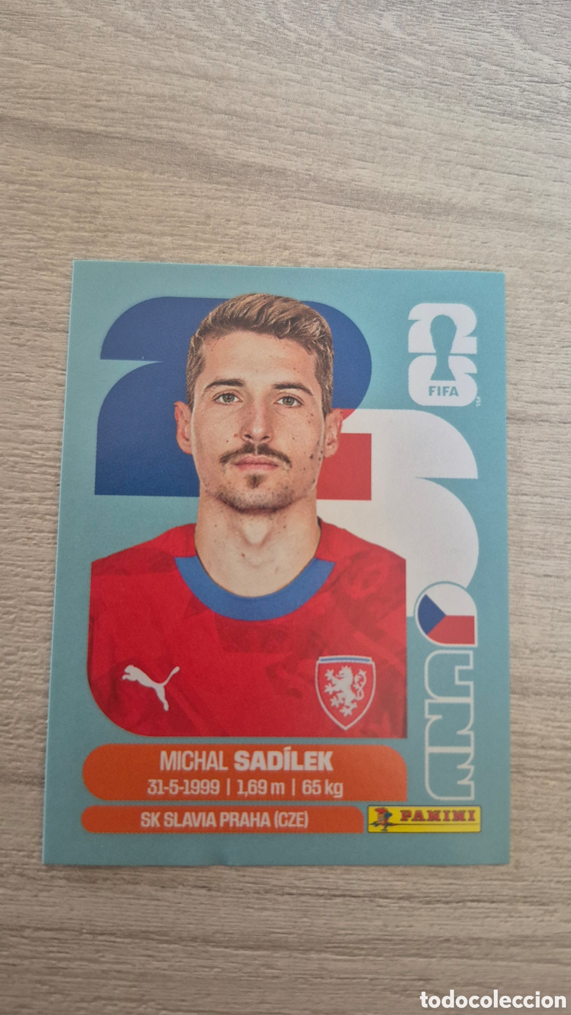 Football Stickers: CZE9 Sad&iacute;lek FIFA World Cup 2026