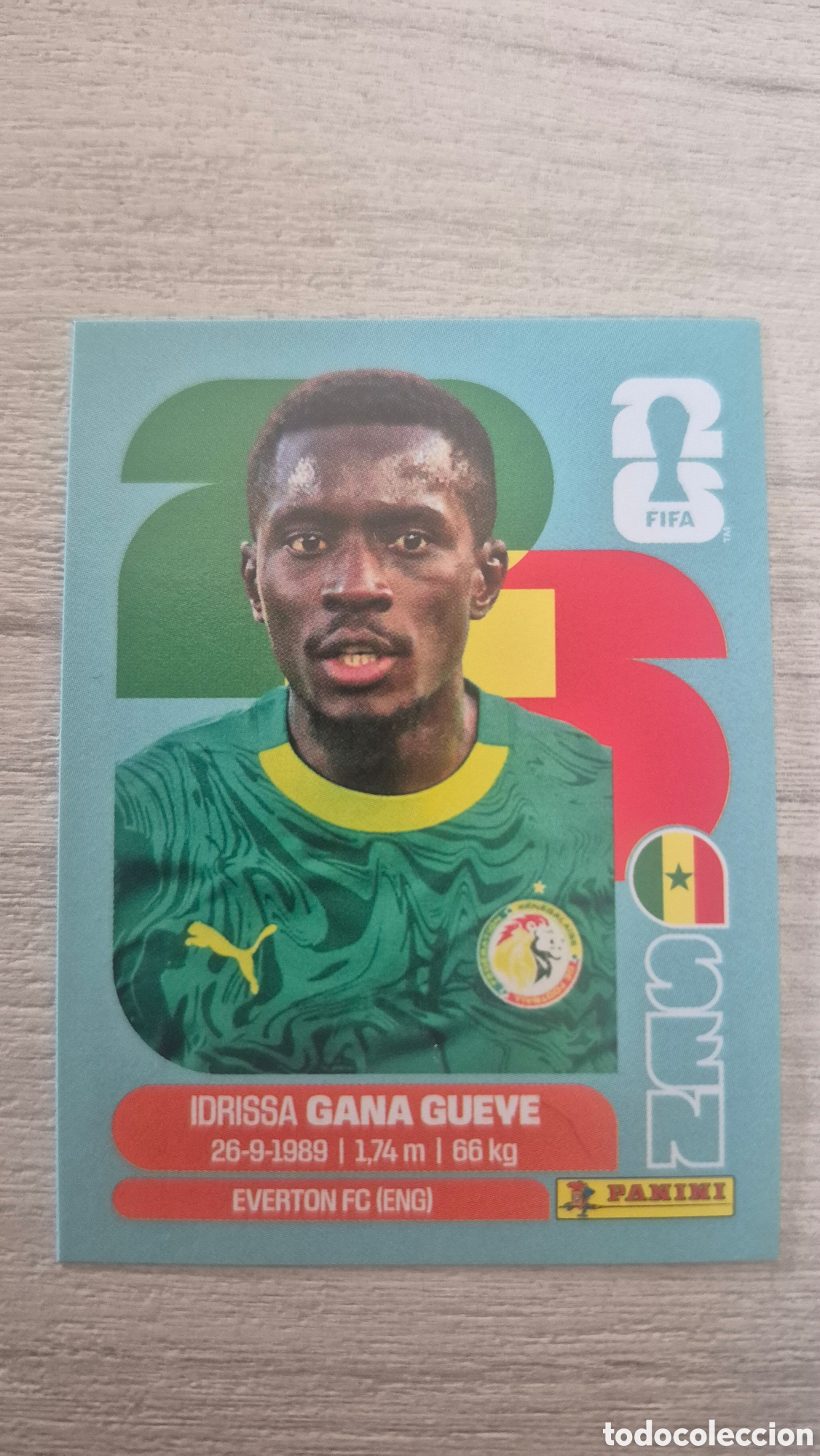 Cromos de f&uacute;tbol: SEN9 Gana Gueye FIFA World Cup 2026