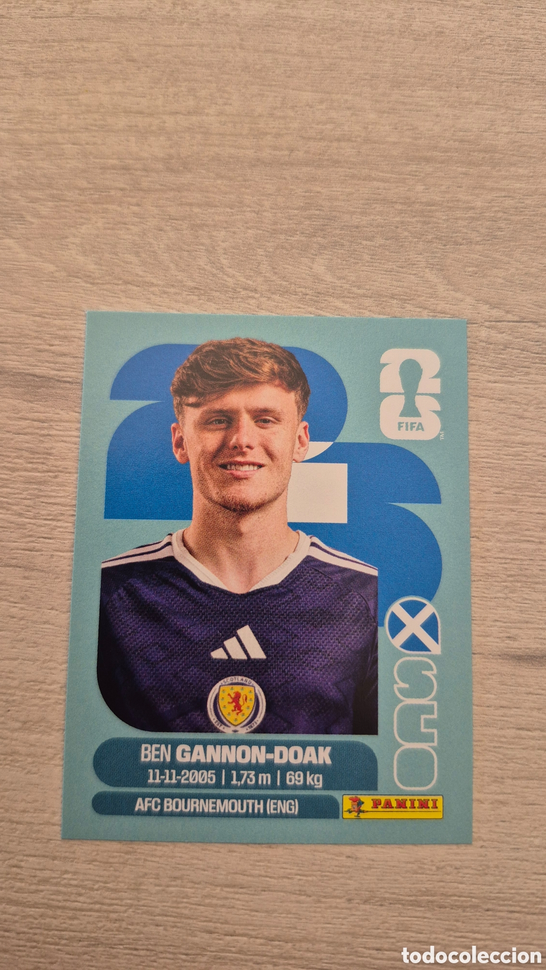 Cromos de f&uacute;tbol: SCO20 Gannon-Doak FIFA World Cup 2026