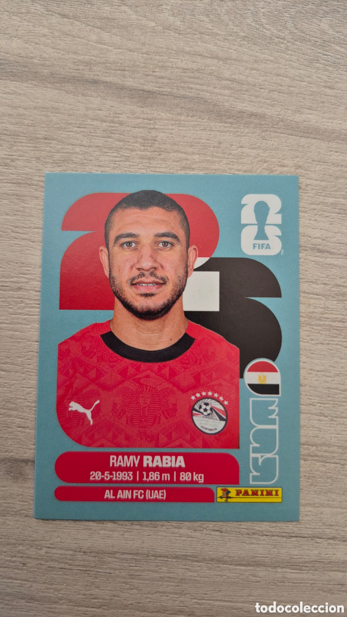 Cromos de f&uacute;tbol: EGY7 Rabia FIFA World Cup 2026