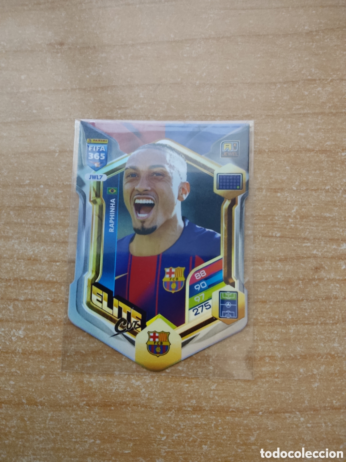 Cromos de f&uacute;tbol: JWL7 RAPHINHA BARCELONA ELITE CLUB FIFA 365 ADRENALYN 2026