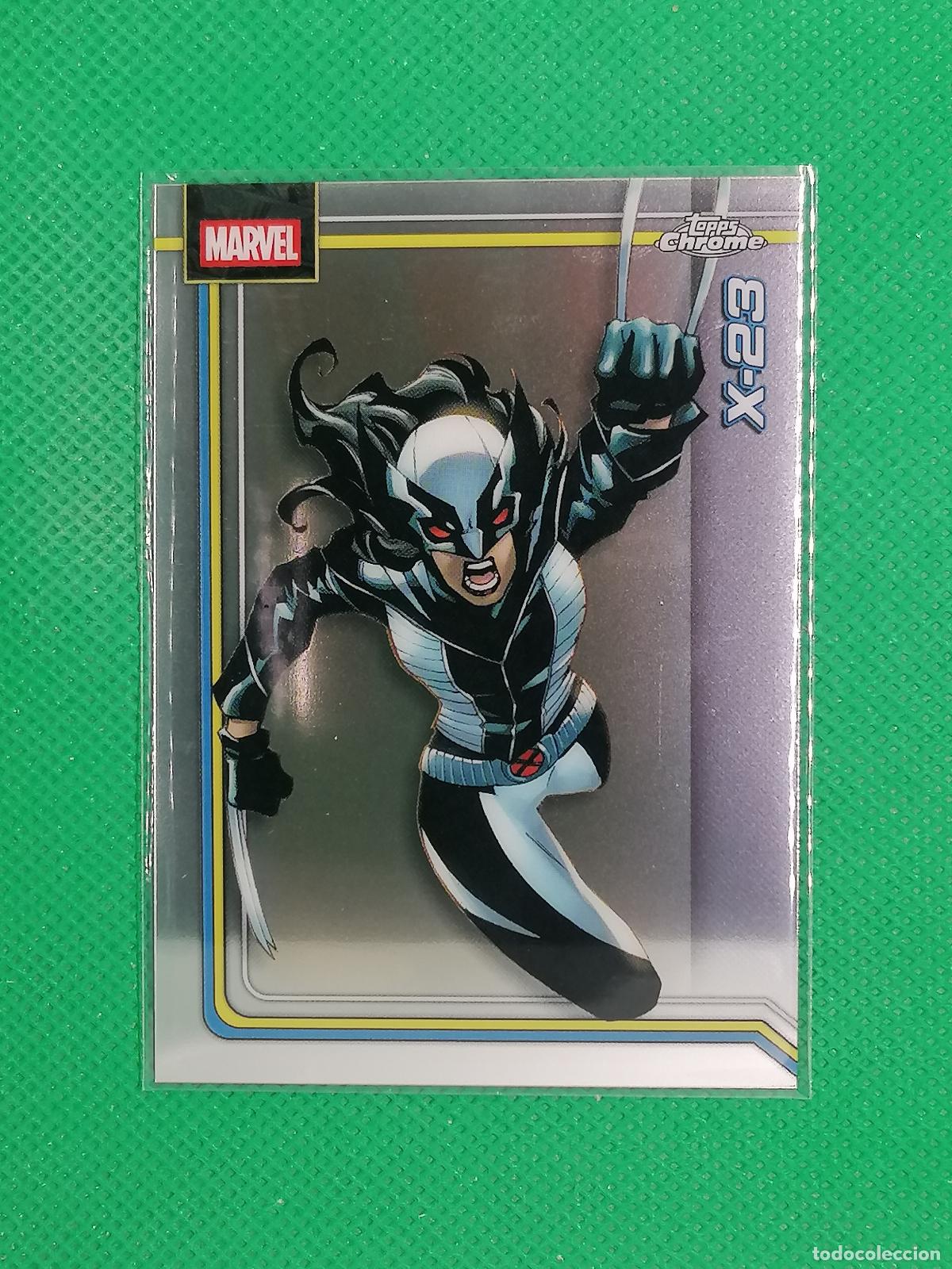 Cromos de f&uacute;tbol: 200 X-23 BASE CARD ⚽ TOPPS CHROME MARVEL 2026 ⚽