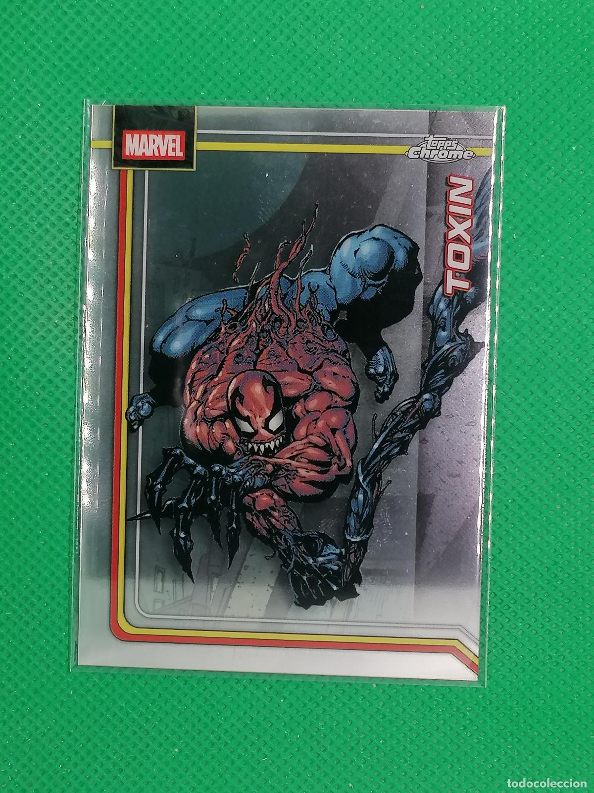 Cromos de f&uacute;tbol: 181 TOXIN BASE CARD ⚽ TOPPS CHROME MARVEL 2026 ⚽