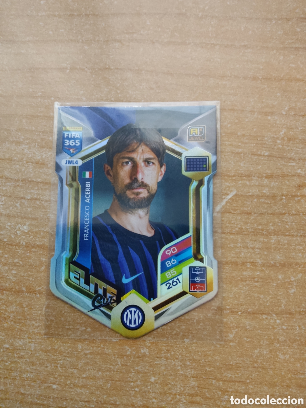 Cromos de f&uacute;tbol: JWL4 FRANCESCO ACERBI INTER MILAN FIFA 365 ADRENALYN 2026