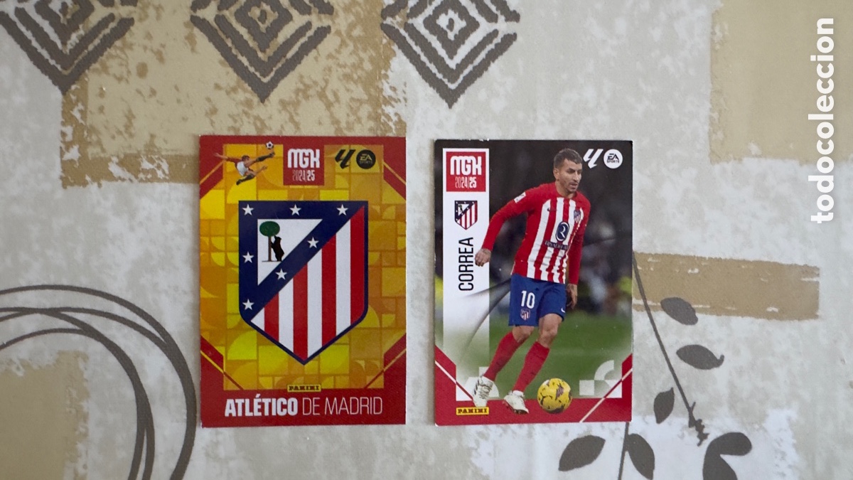 Cromos de f&uacute;tbol: Lote L043: Cromos de futbol Megacraks 24/25 &ldquo;Atl&eacute;tico de Madrid&rdquo;