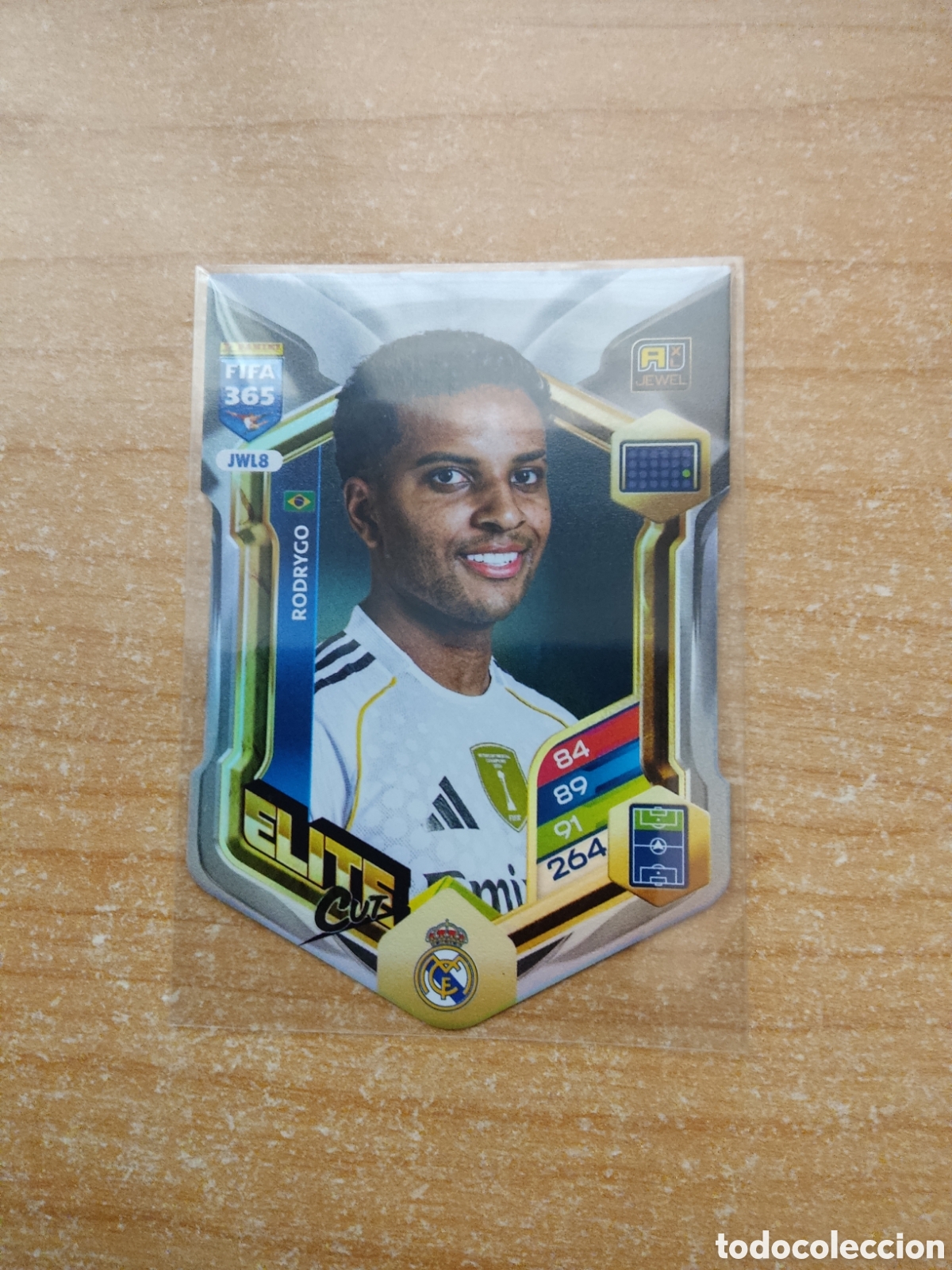 Cromos de f&uacute;tbol: JWL8 RODRYGO REAL MADRID FIFA 365 ADRENALYN 2026