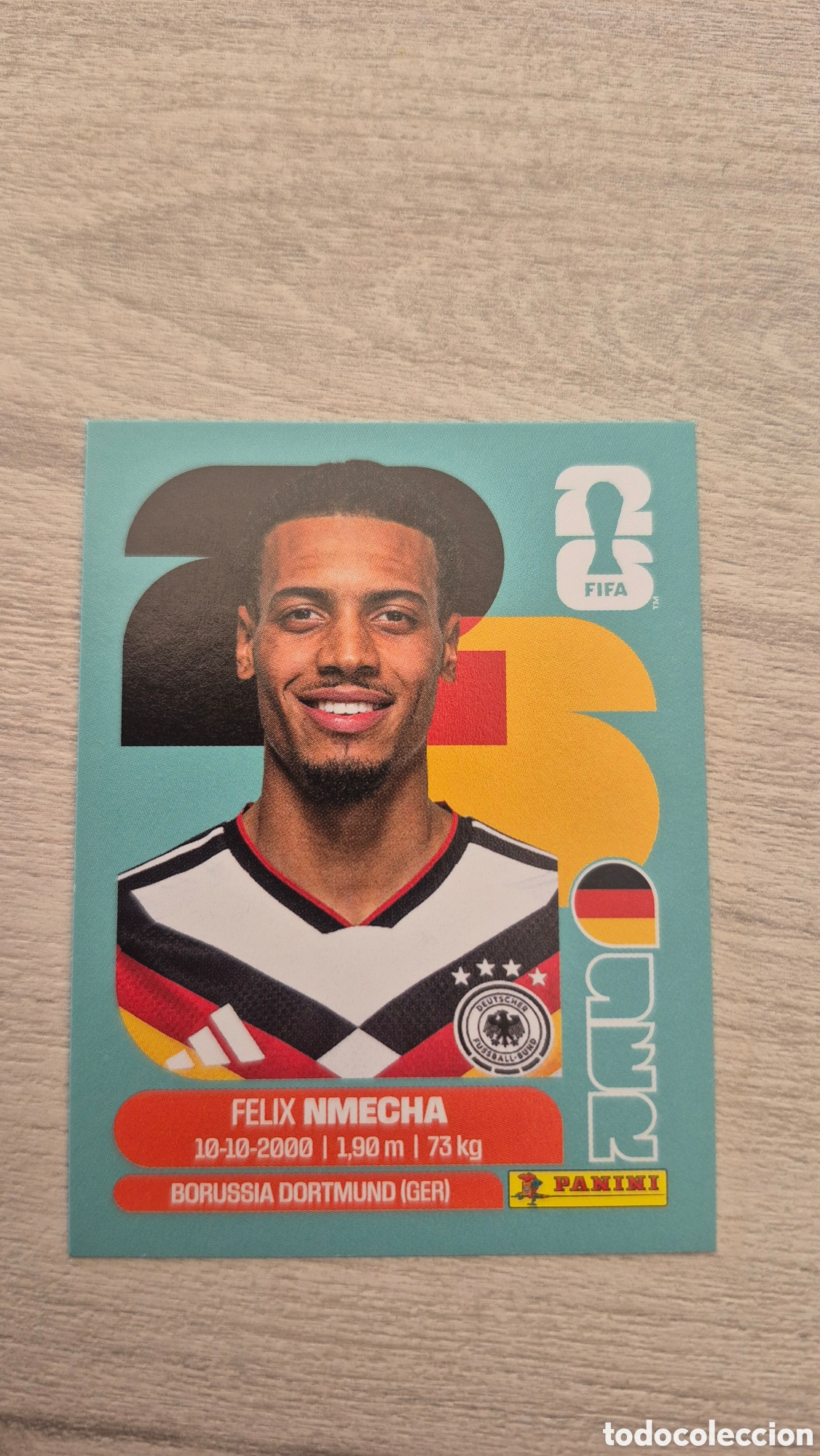 Cromos de f&uacute;tbol: GER12 Nmecha FIFA World Cup 2026