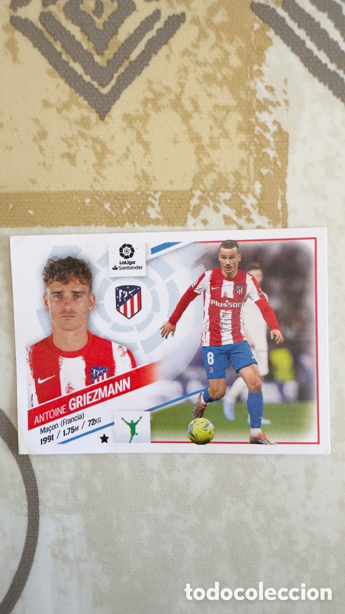 Cromos de f&uacute;tbol: Lote L044: Cromo de futbol Colecciones Este 22/23 &ldquo;Atl&eacute;tico de Madrid&rdquo;