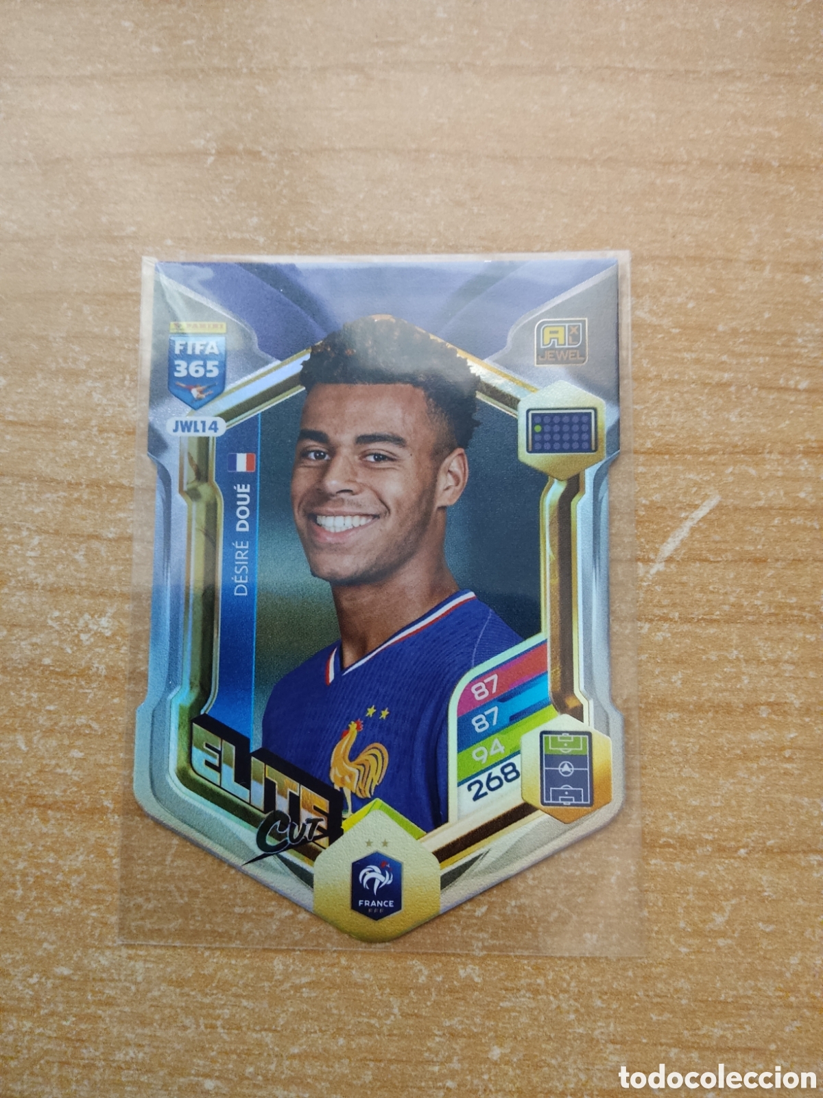 Cromos de f&uacute;tbol: JWL14 DESIRE DOUE FRANCIA FIFA 365 ADRENALYN 2026