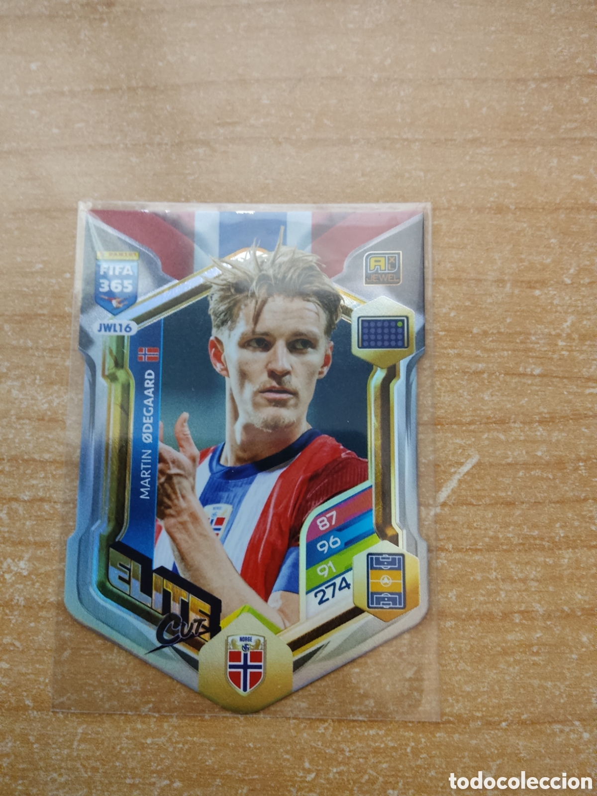 Cromos de f&uacute;tbol: JWL16 MARTIN ODEGAARD NORUEGA FIFA 365 ADRENALYN 2026