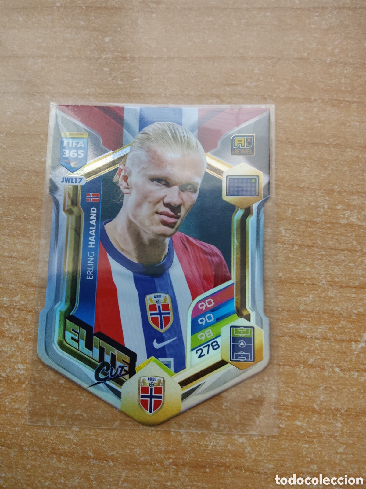 Cromos de f&uacute;tbol: JWL17 ERLING HAALAND NORUEGA FIFA 365 ADRENALYN 2026