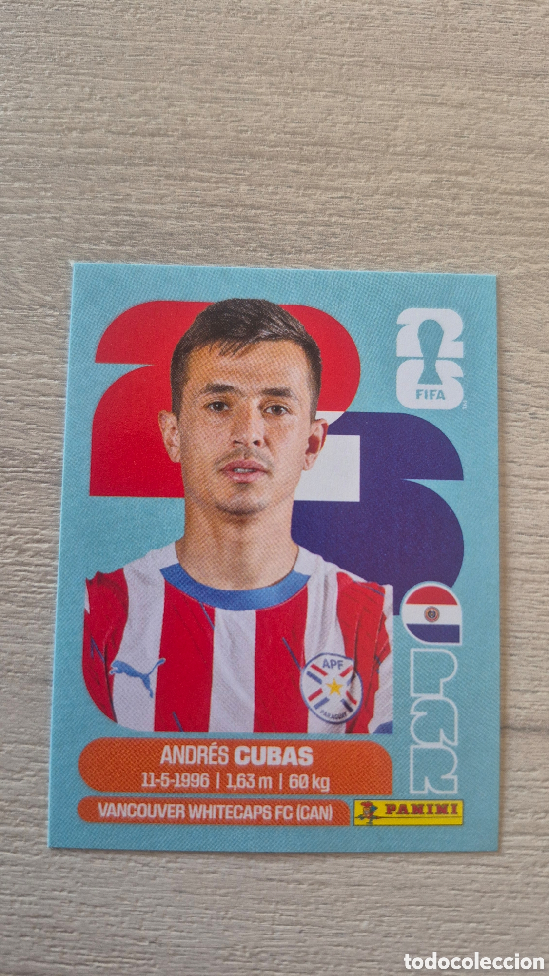 Cromos de f&uacute;tbol: PAR12 Cubas FIFA World Cup 2026