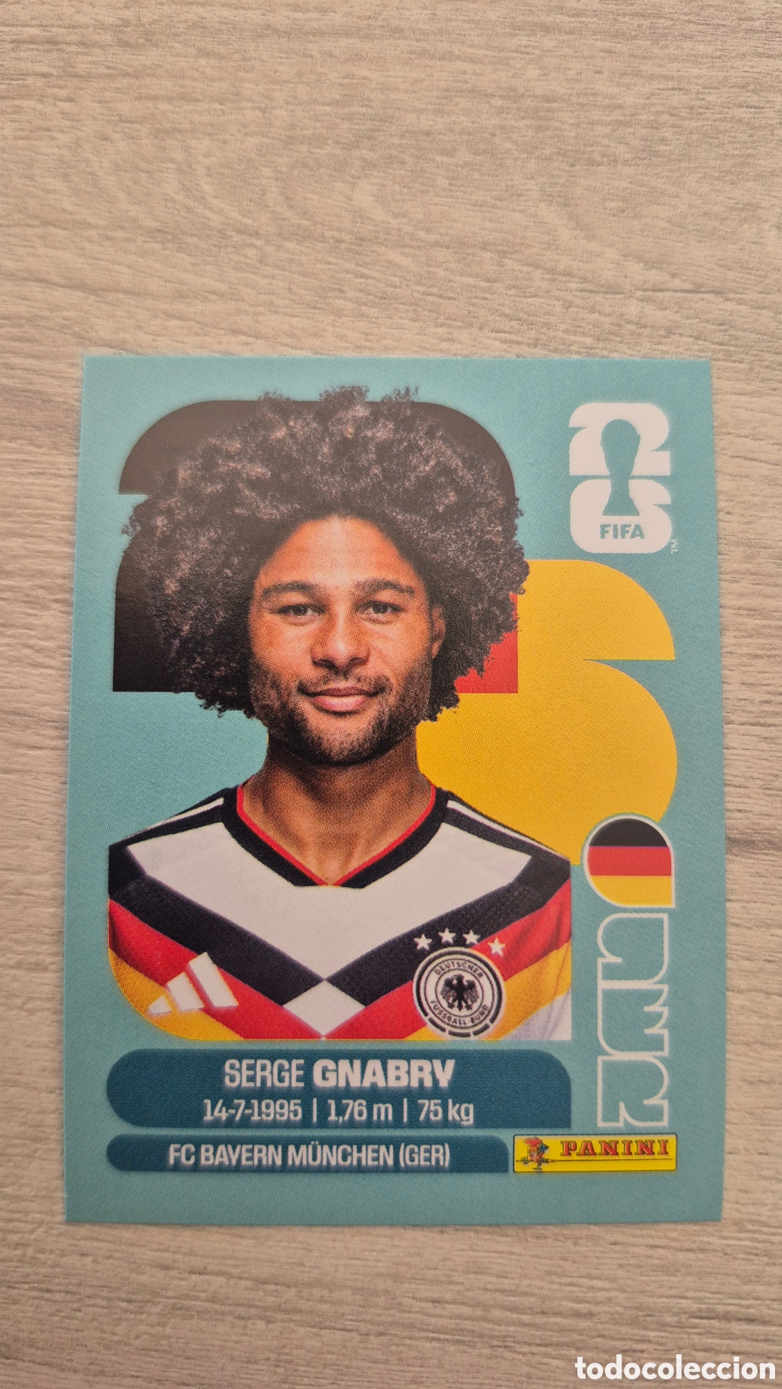 Football Stickers: GER16 Gnabry FIFA World Cup 2026