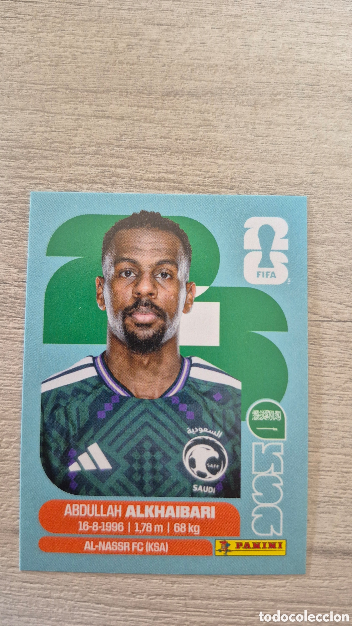 Football Stickers: KSA11 Alkhaibari FIFA World Cup 2026