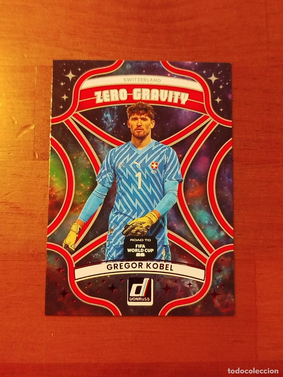 Football Stickers: 12. Gregor Kobel (Suiza) - Zero Gravity Panini Donruss Road to Fifa World Cup 2025