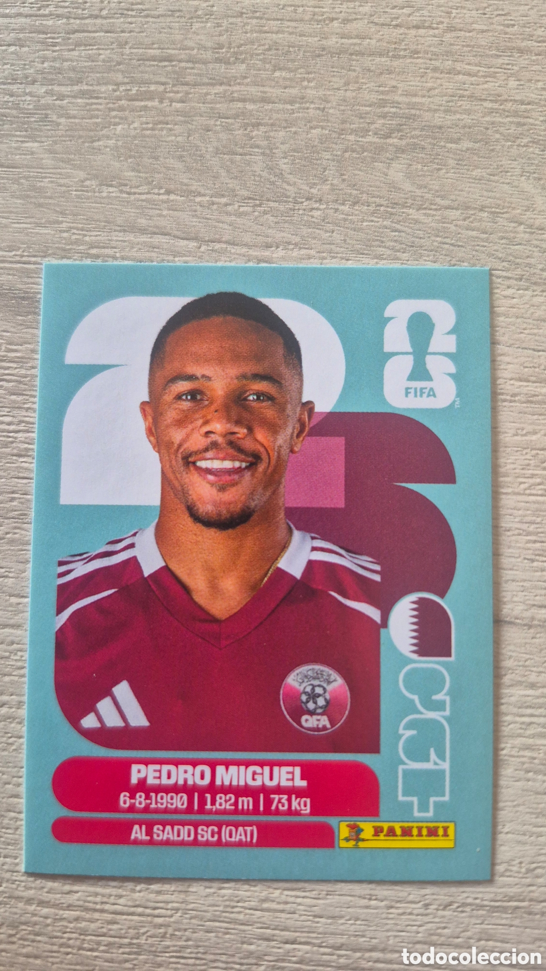 Football Stickers: QAT7 Pedro Miguel FIFA World Cup 2026