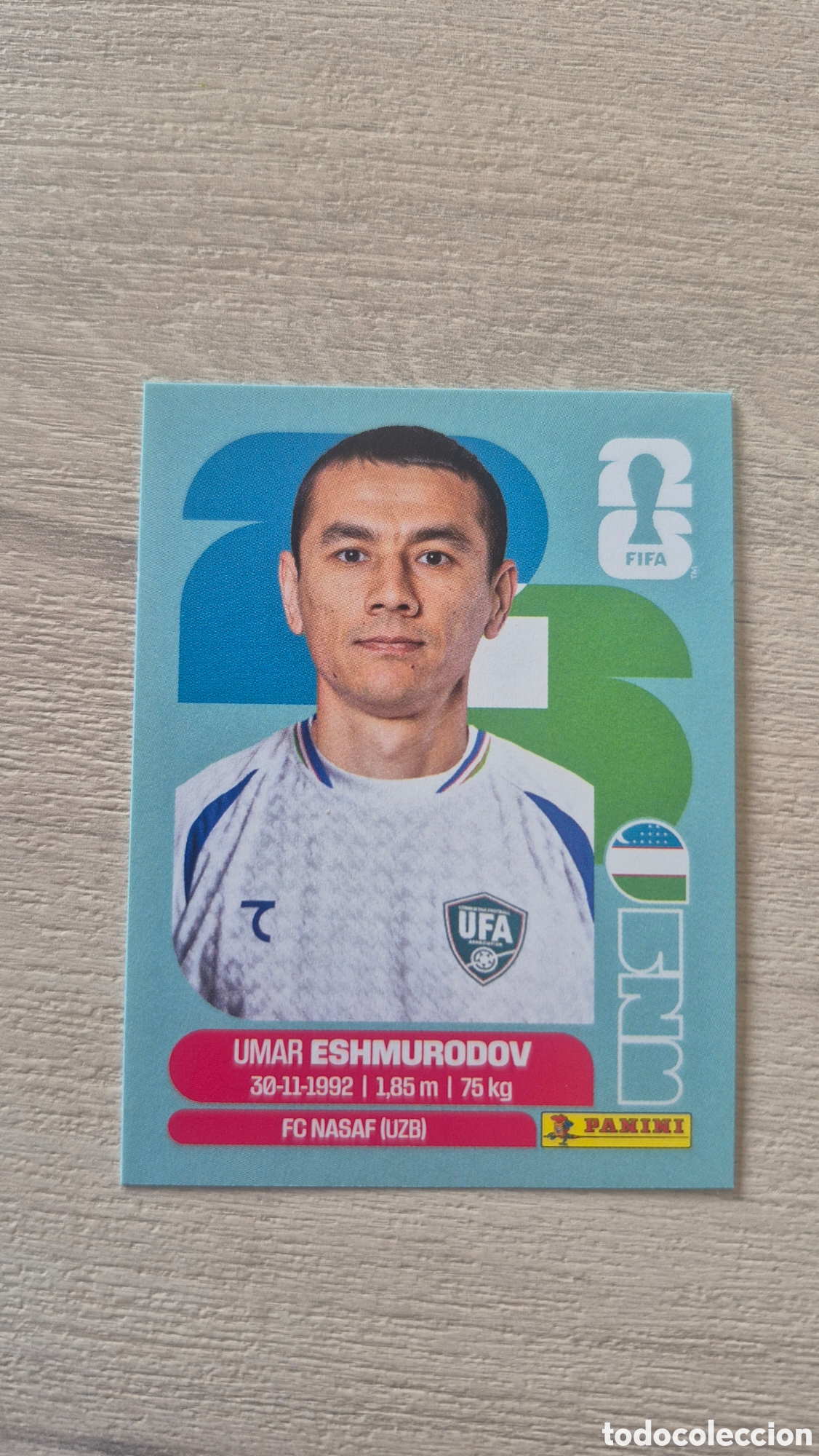 Football Stickers: UZB5 Eshmurodov FIFA World Cup 2026