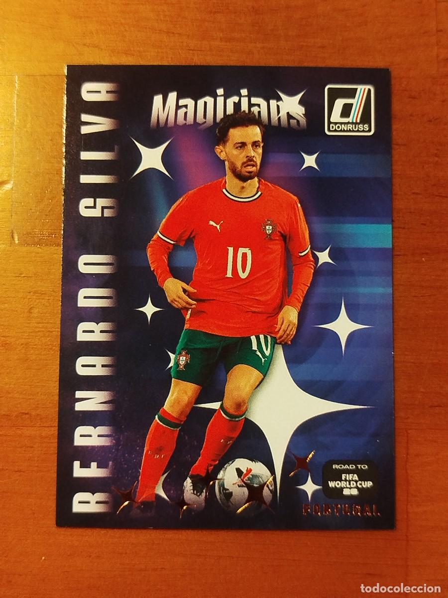 Fu&szlig;ball-Sticker: 3. Bernardo Silva (Portugal) - Magicians Panini Donruss Road to Fifa World Cup 2025