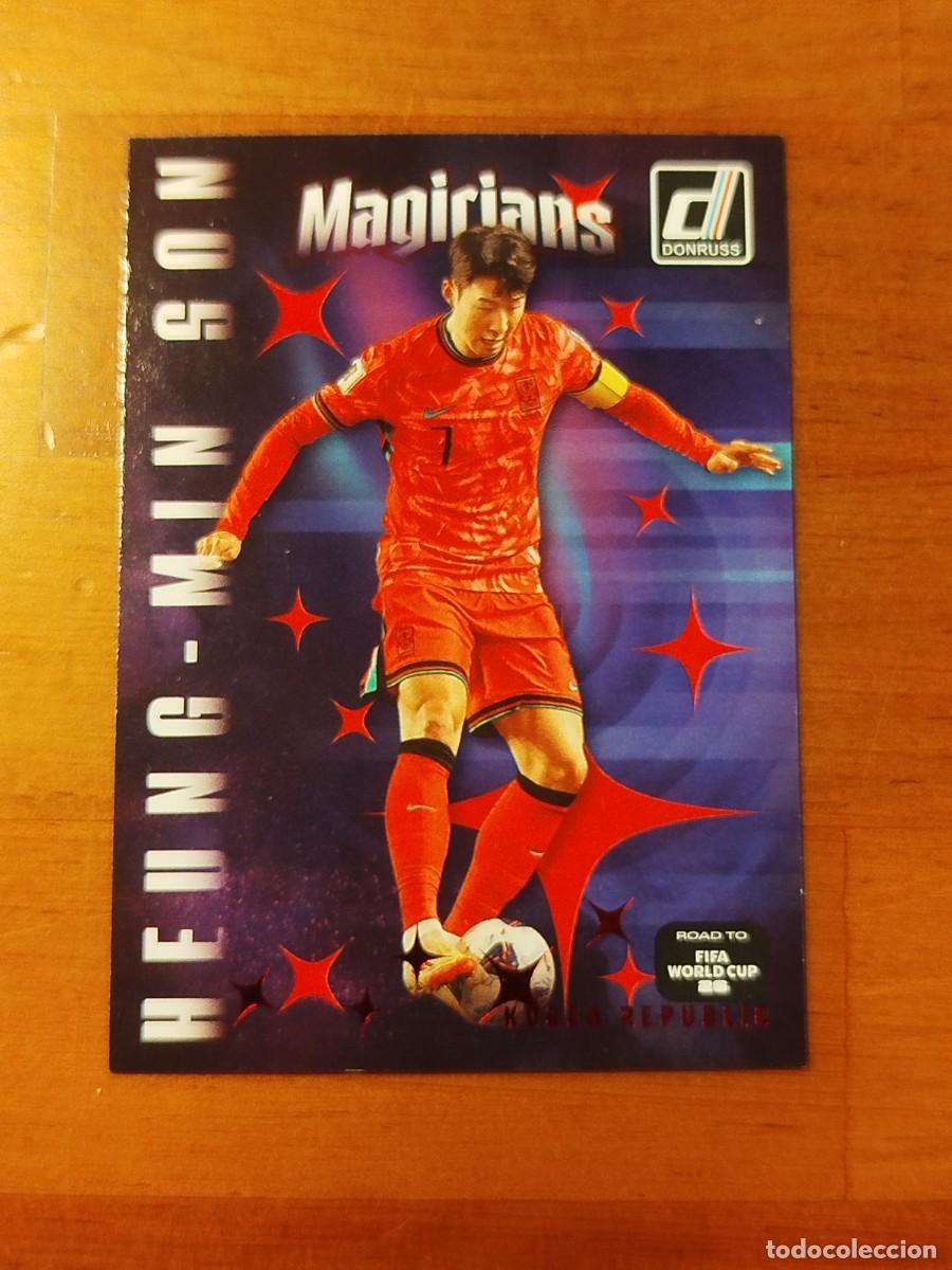 Cromos de f&uacute;tbol: 17. Heung-Min Song (Corea del Sur) - Magicians Panini Donruss Road to Fifa World Cup 2025