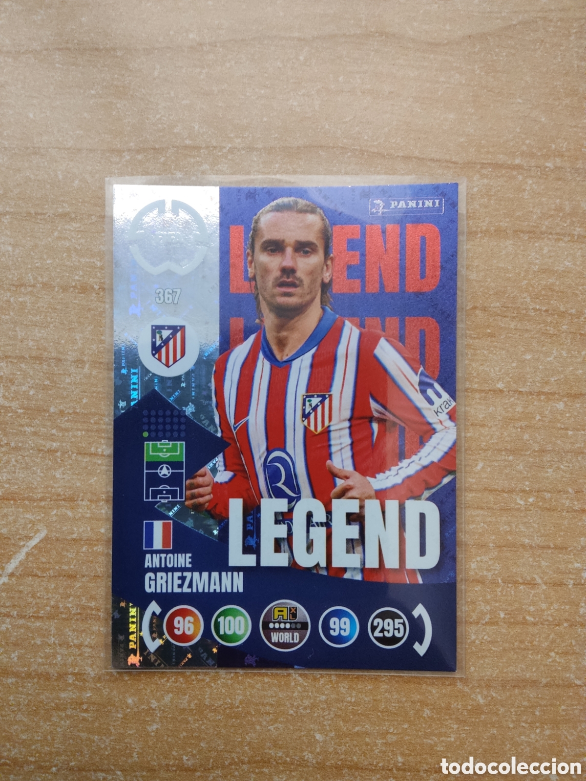 Figurine di Calcio: 367 GRIEZMANN ATLETICO MADRID LEGEND MUNDIAL DE CLUBES ADRENALYN 2025