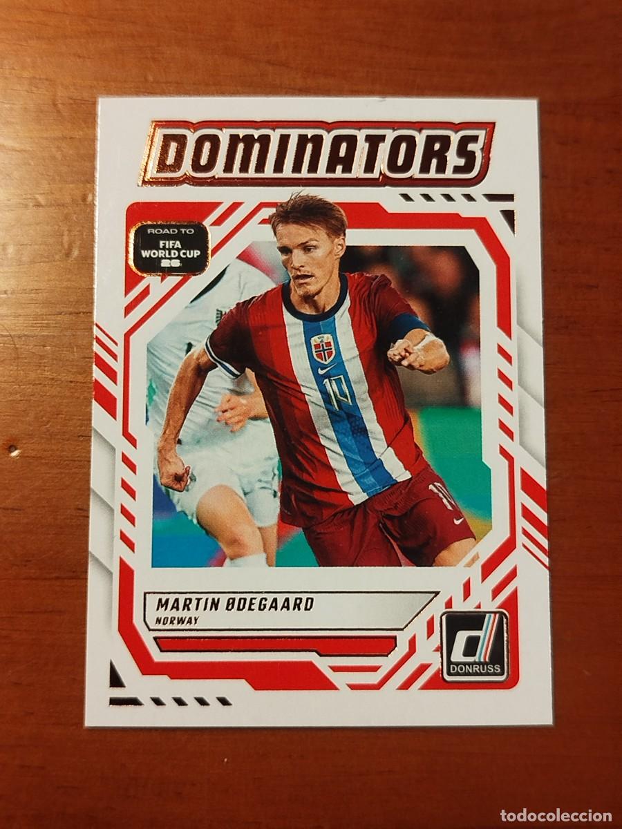 Cromos de f&uacute;tbol: 22. Martin Odegaard (Noruega) - Dominators Panini Donruss Road to Fifa World Cup 2025