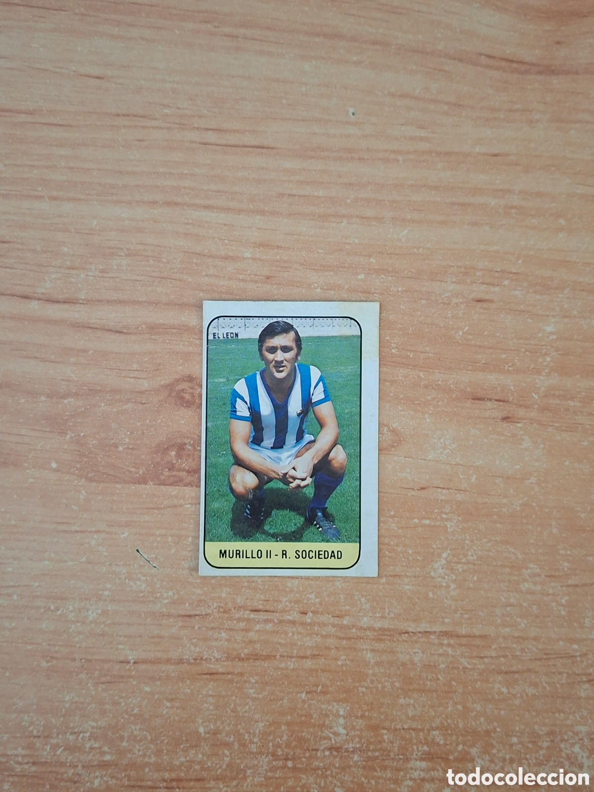 Cromos de f&uacute;tbol: Este 78 79 murillo ll real sociedad coloca despegado ver fotos