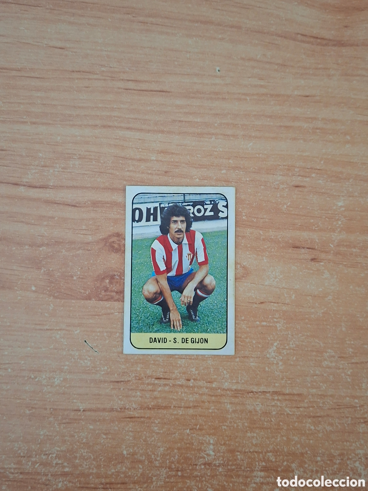 Figurine di Calcio: Este 78 79 David gijon coloca despegado ver fotos