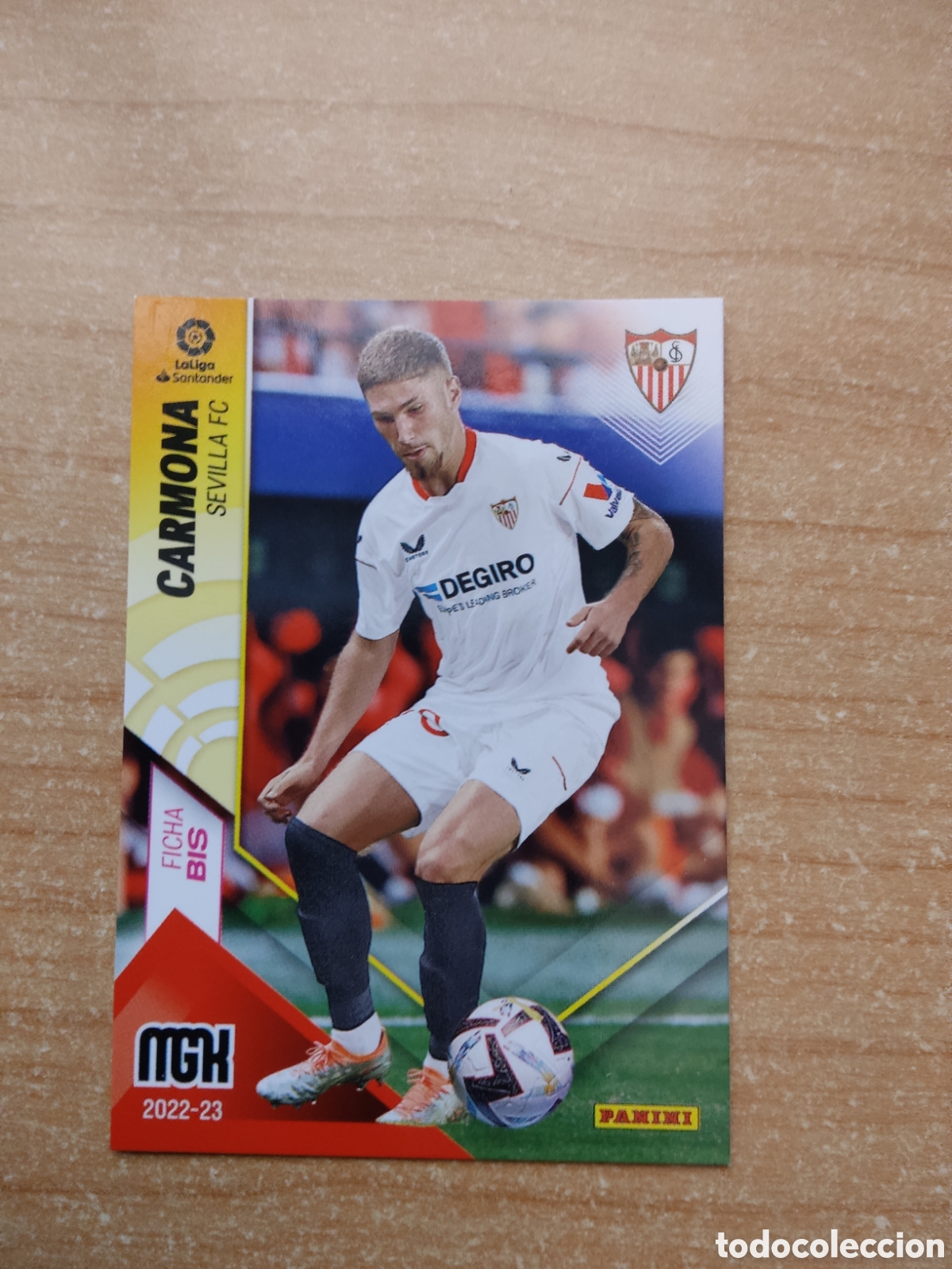 Cromos de f&uacute;tbol: 304 BIS CARMONA SEVILLA MEGACRACKS 2022 2023