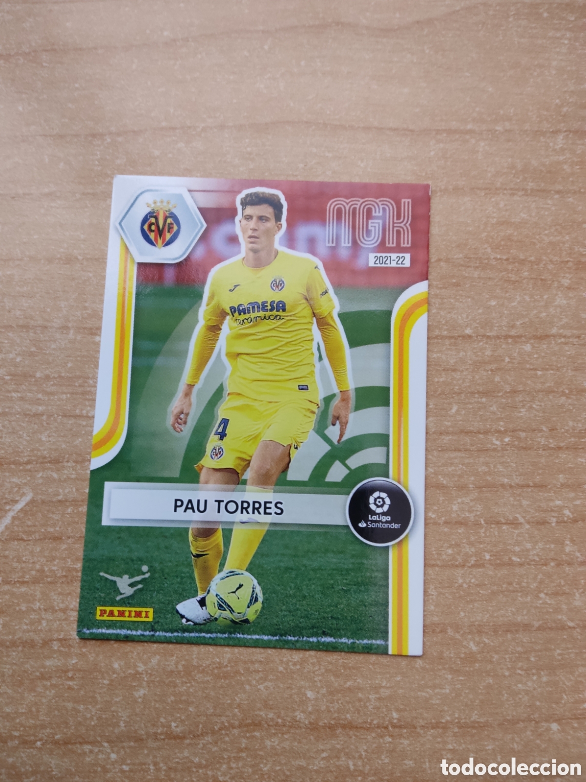 Cromos de f&uacute;tbol: 348 PAU TORRES VILLARREAL MEGACRACKS 2021 2022