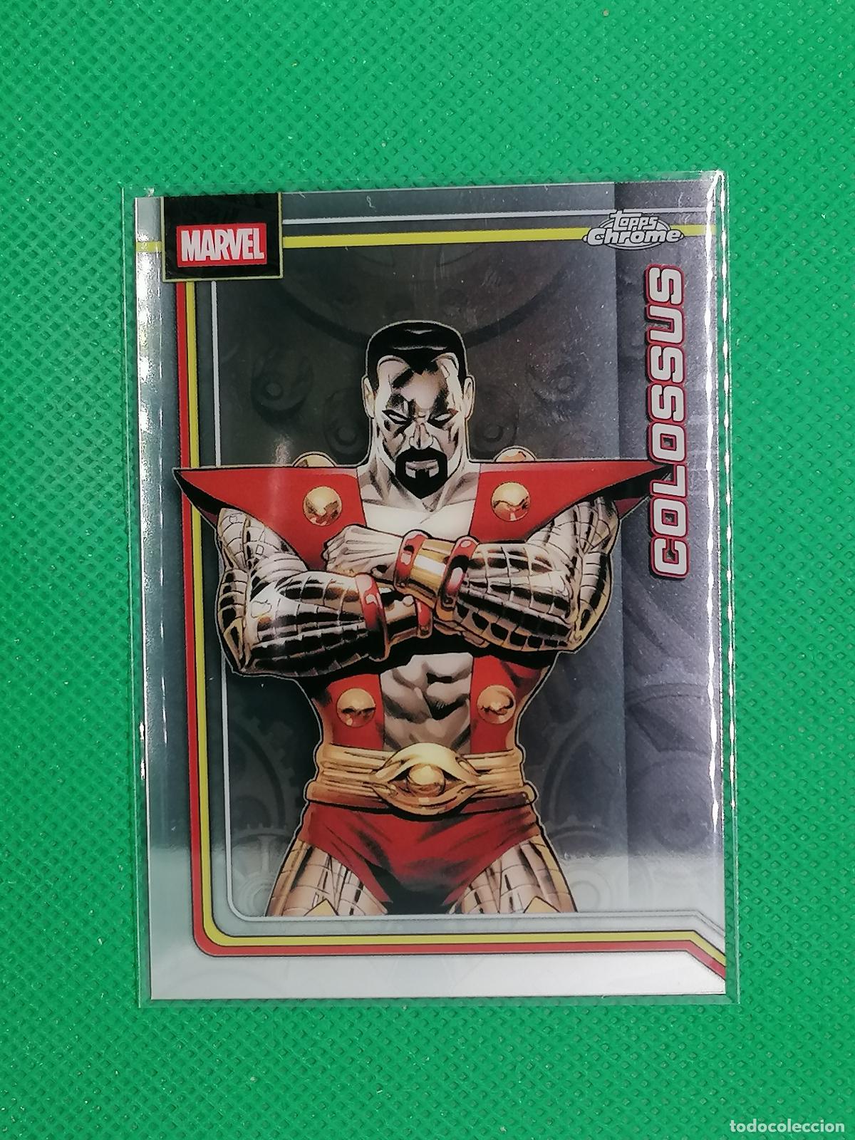 Cromos de f&uacute;tbol: 023 COLOSSUS BASE CARD ⚽ TOPPS CHROME MARVEL 2026 ⚽