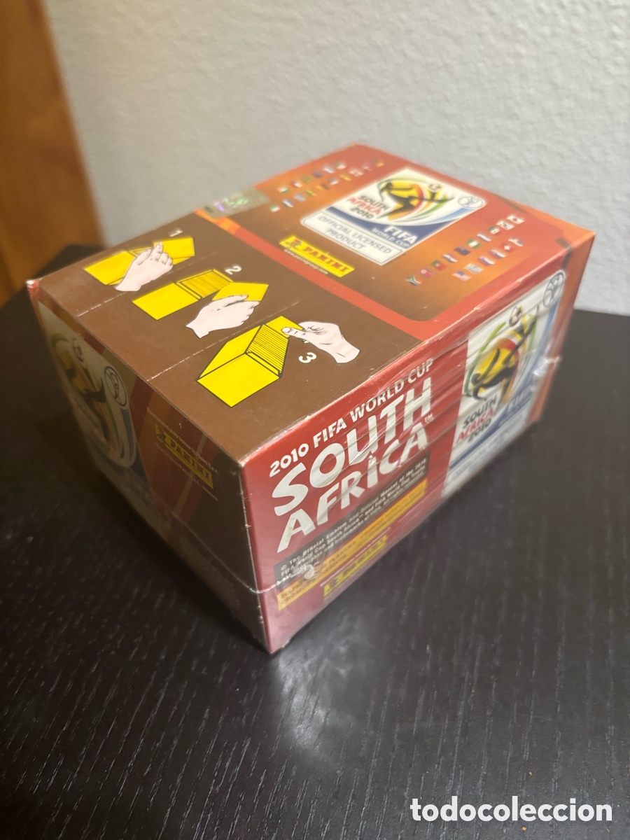 Cromos de f&uacute;tbol: Caja mundial 2010 Panini precintada