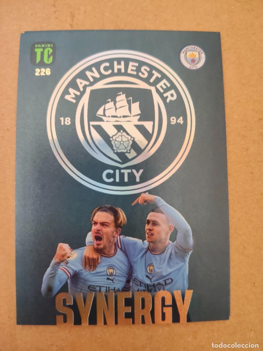 Cromos de f&uacute;tbol: Manchester City. Synergy