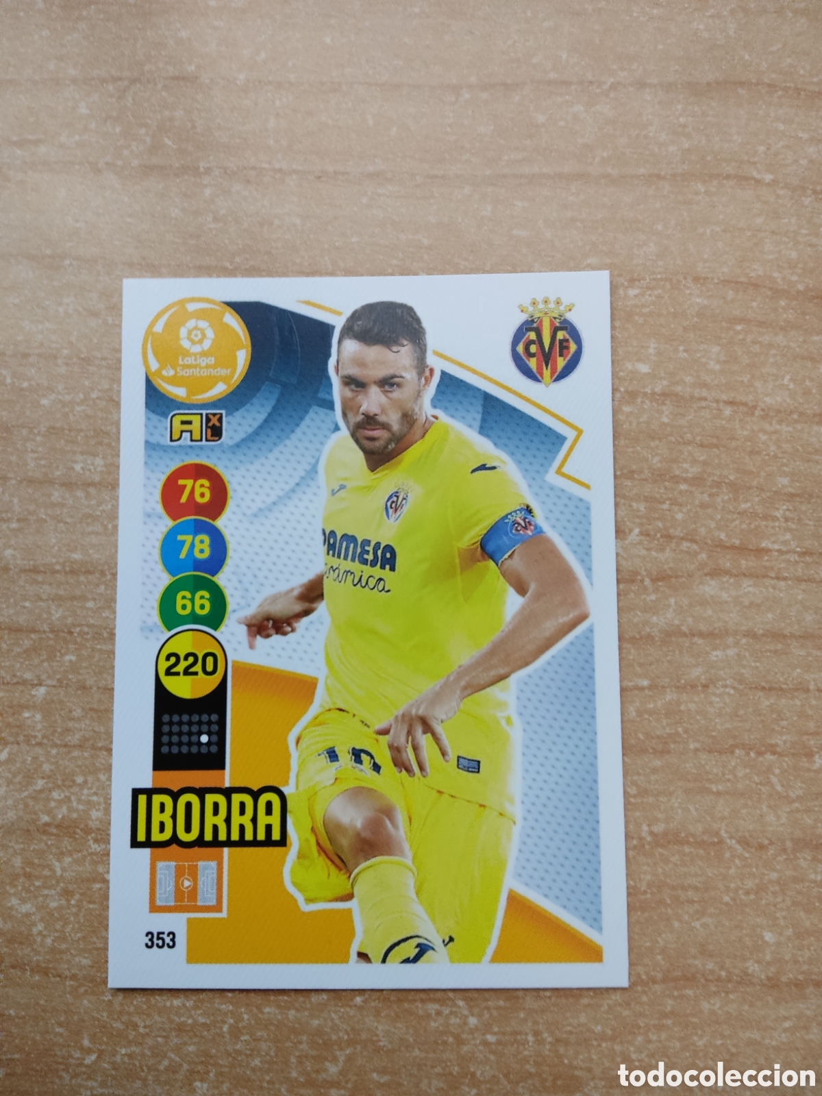Cromos de f&uacute;tbol: 353 IBORRA VILLARREAL ADRENALYN XL LIGA 2020 2021