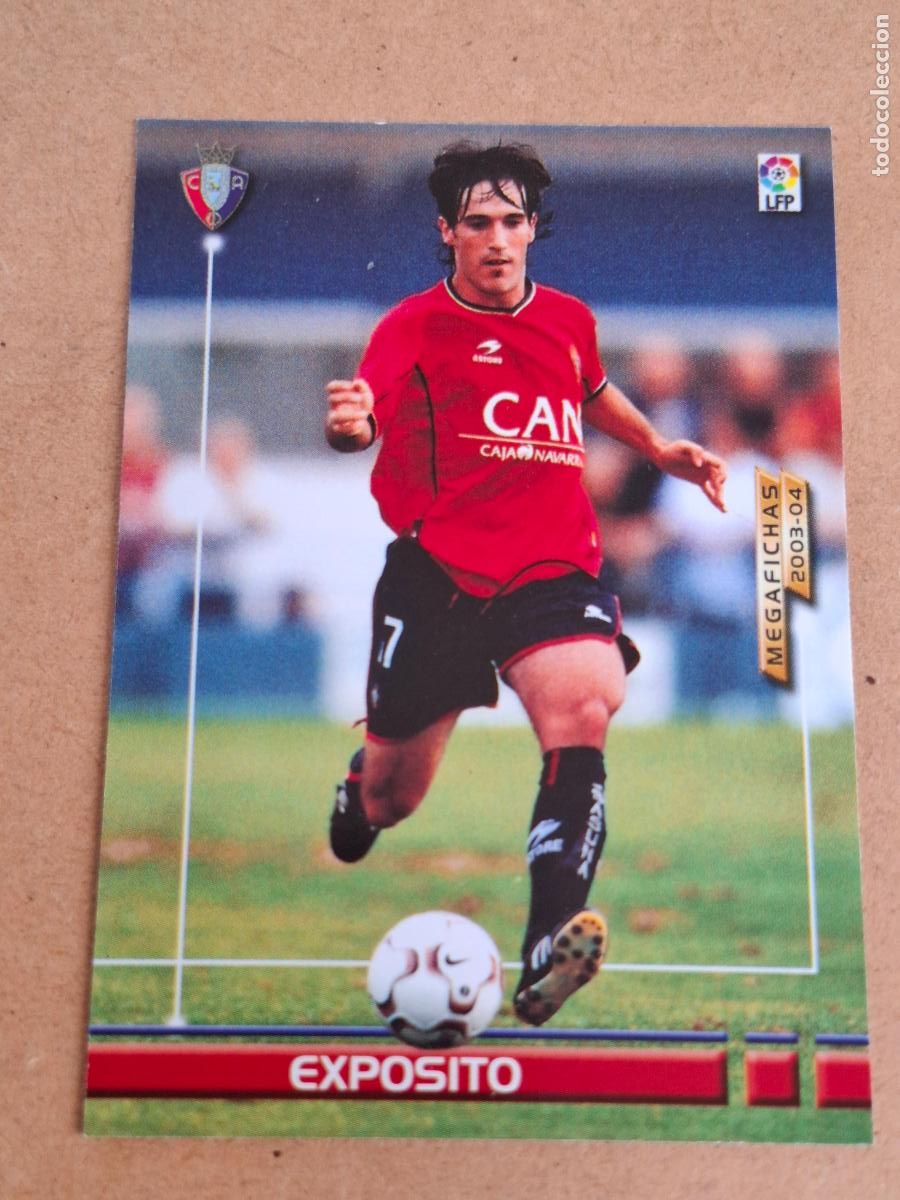 Cromos de f&uacute;tbol: MEGAFICHAS 2003 2004 03 04 - PANINI - 469 EXP&Oacute;SITO ( NUEVO FICHAJE ) - AT. OSASUNA