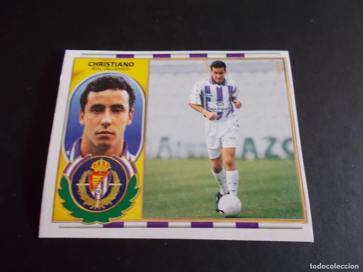 Football Stickers: ESTE 96-97 COLOCA CHRISTIANO VALLADOLID NUEVO SIN PEGAR IMPECABLE