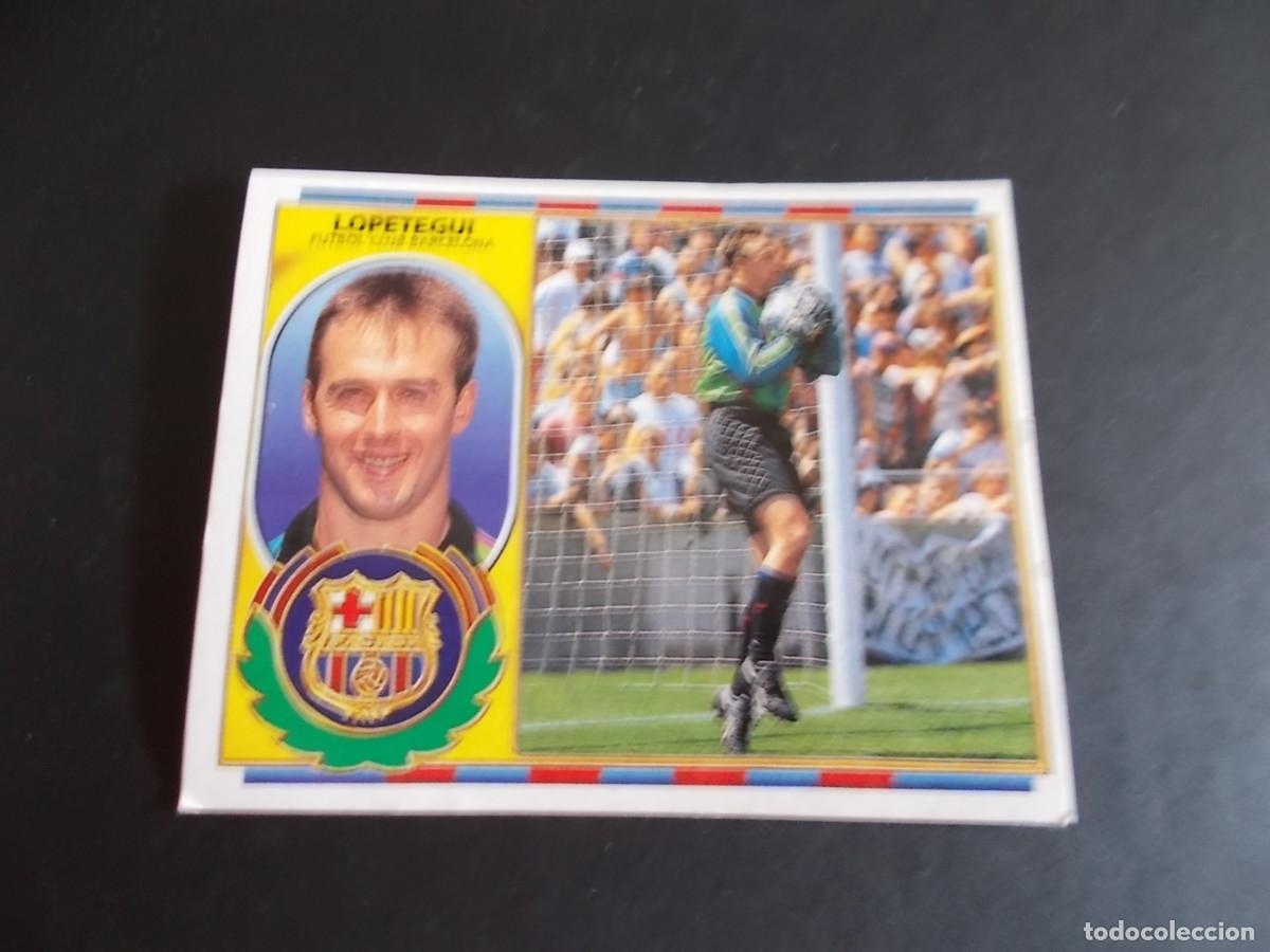 Fu&szlig;ball-Sticker: ESTE 96-97 COLOCA LOPETEGUI BARCELONA NUEVO SIN PEGAR