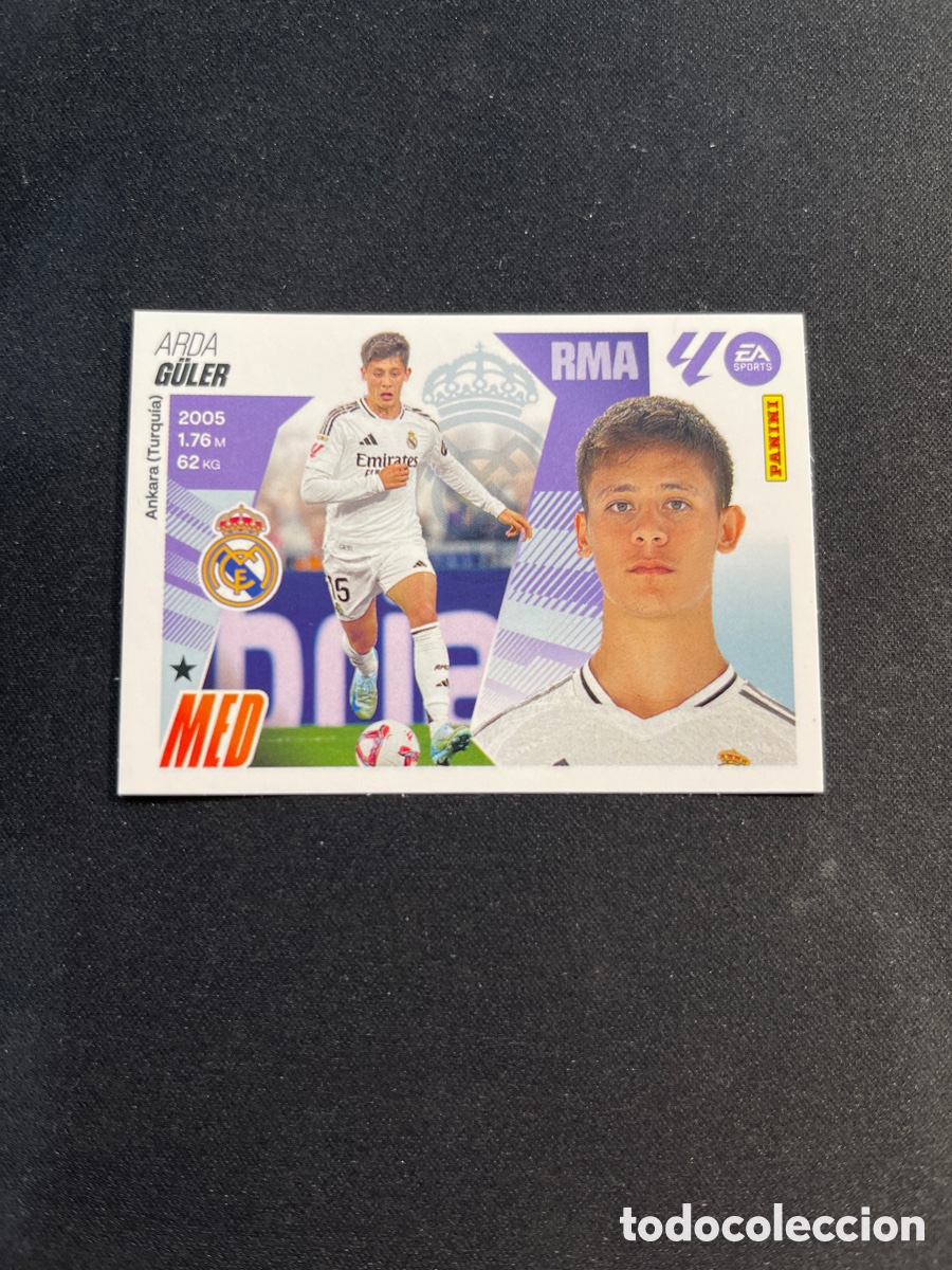 Fu&szlig;ball-Sticker: Guler 16 Real Madrid Liga Este 2025 2026 25 26