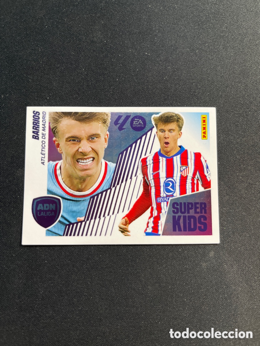 Fu&szlig;ball-Sticker: Barrios 3 ADN Super Kids Atletico de Madrid Liga Este 2025 2026 25 26